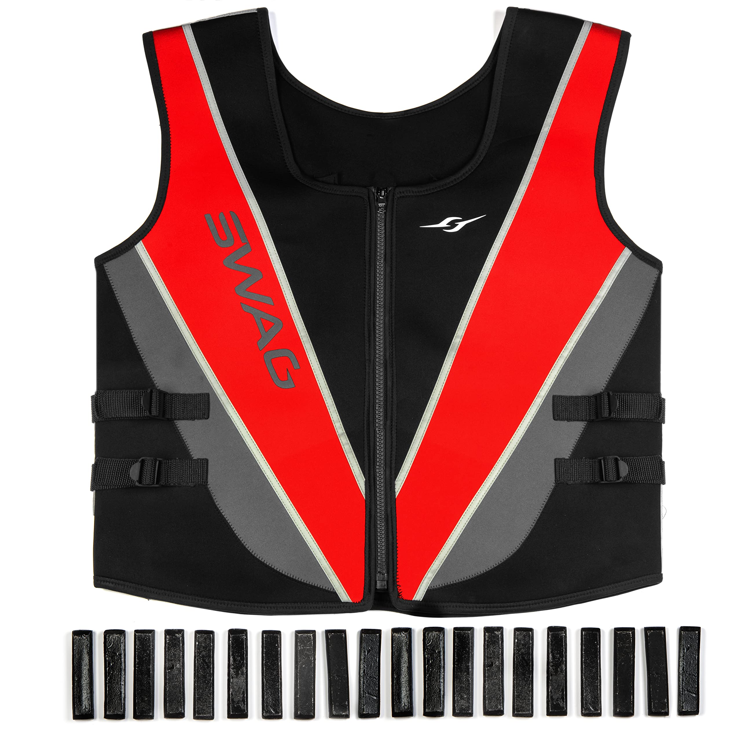 SWAG Adjustable Weighted Vest 10 lb Base Speed Explosiveness for Athletes