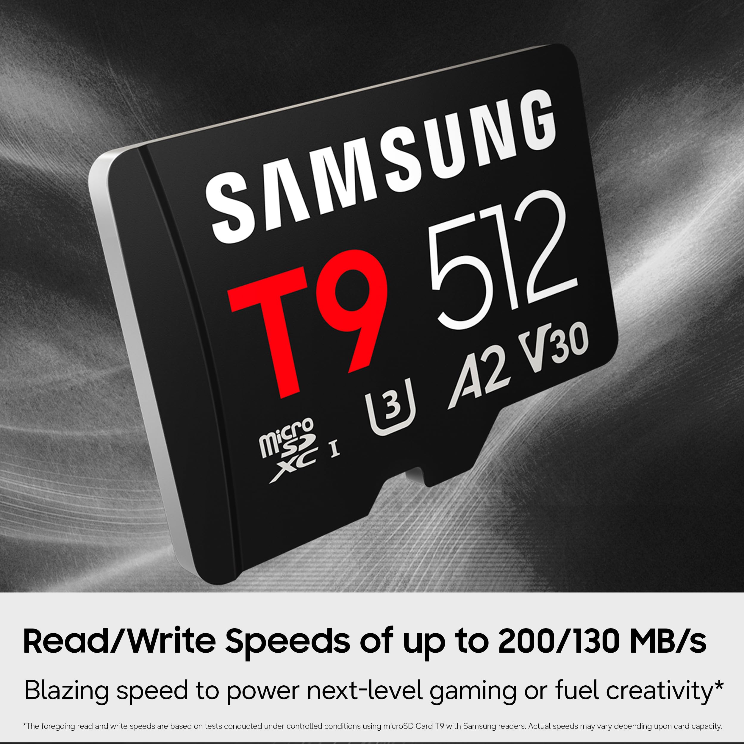 Amazon.com: Samsung microSDXC T9 128GB, Read/Write Speeds Up to