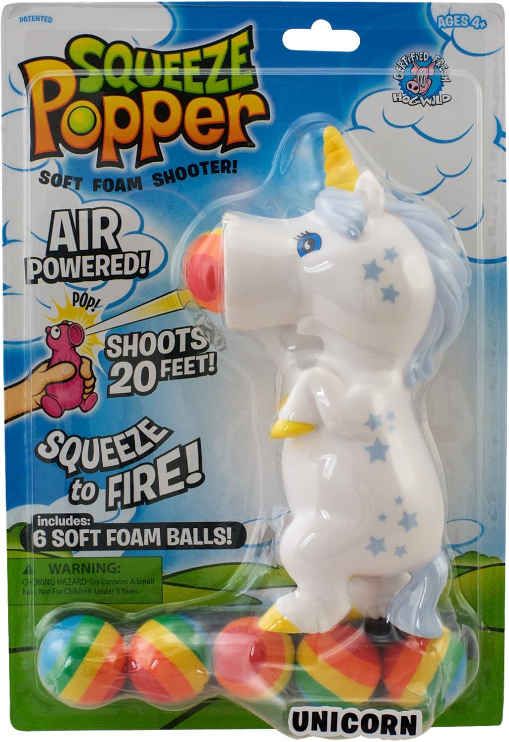 Cheatwell Games White Unicorn Popper