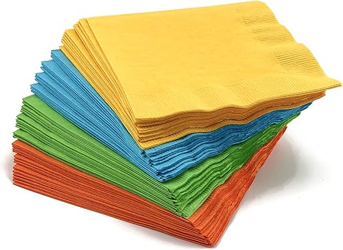 Servilletas de fiesta - 50 unidades dinosaurio granja fiesta robot safari niño cumpleaños