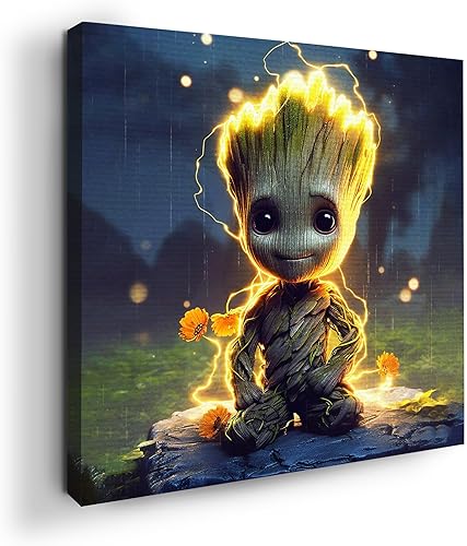 Miniatura 65 de MAVIS PRINT Dead Poool - Decoración de pared Marval de 12 x 16 pulgadas, impresión HD y marco de madera, decoración moderna de pared para Annt