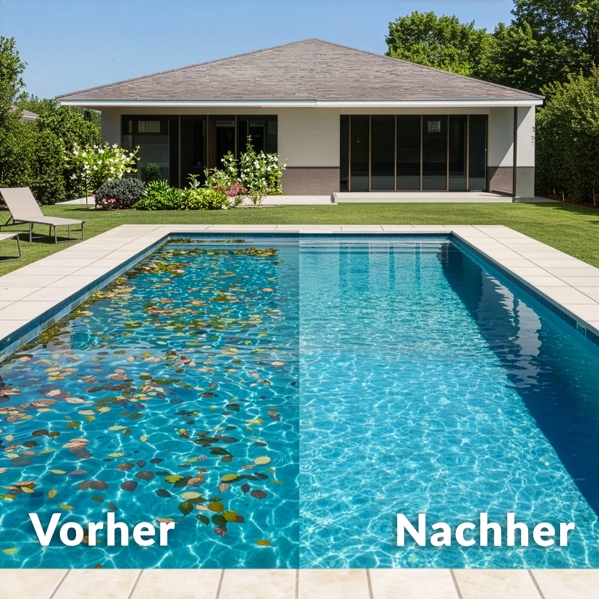LEHMANN Teichschlammsauger 4-in-1, 1400 W, Teichsauger Schlammsauger mit 30-L-Behälter, Nass- & Trockensauger mit Gebläsefunktion, Effektive Teich- und Poolreinigung, Poolsauger mit Zubehör