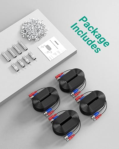 Miniatura 9 de ANNKE - Cable de cámara de seguridad 4 unidades 100pies