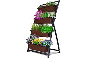 Outland Living Vertical Planter 4-Ft Raised Garden Tower