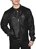 Victory Outfitters Mens Genuine Leather Jacket Multi Pocket Racing Jacket Motorcycle Jacket