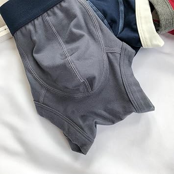 URYYRIT Men's boxer 3 Pack Men'S Boxer Shorts Men'S Underwear Boxer Summer Mid Waist Briefs Breathable Men'S Briefs