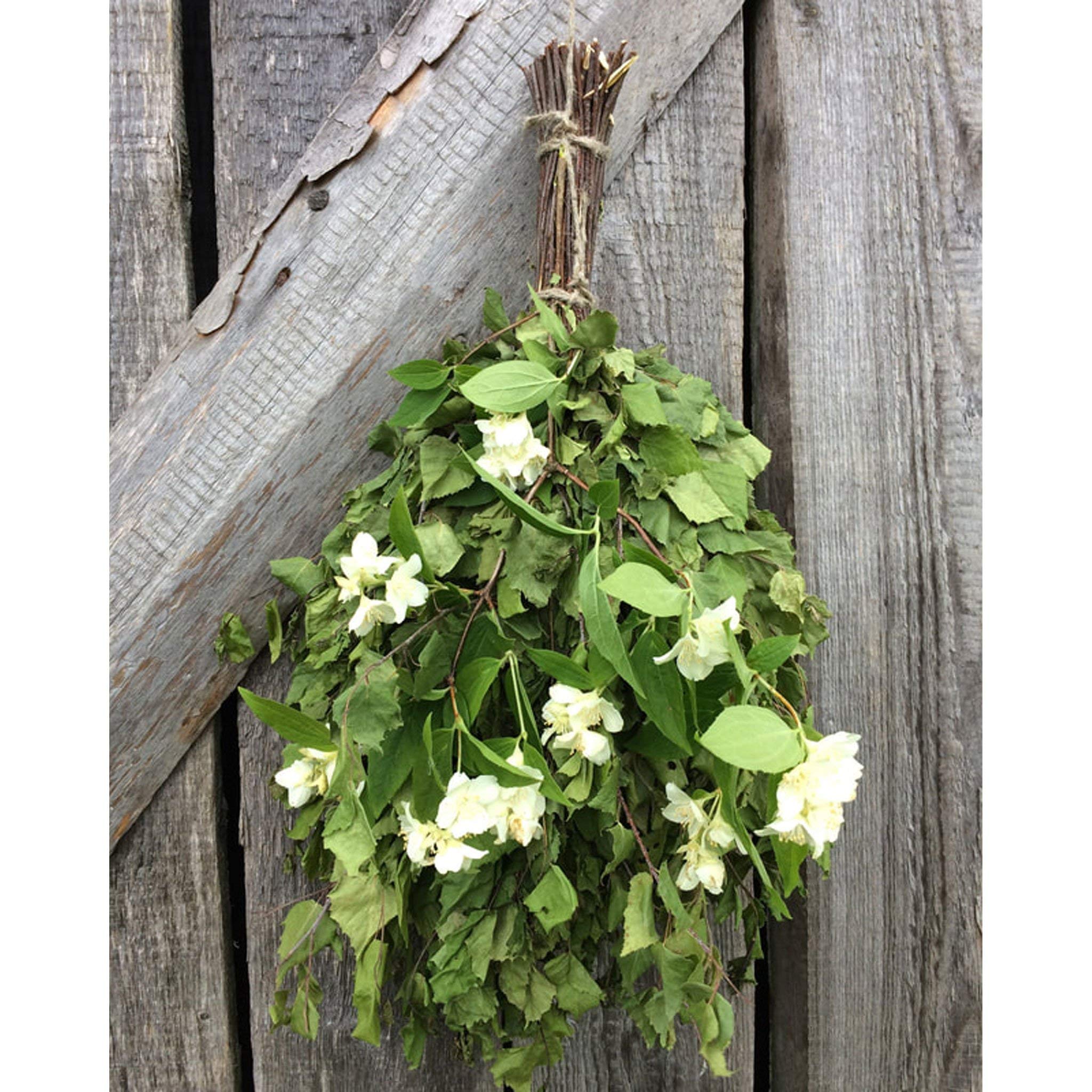 Finnmark Dried Hand Made Sauna Whisk/Sauna Vihta - Birch & Jasmine