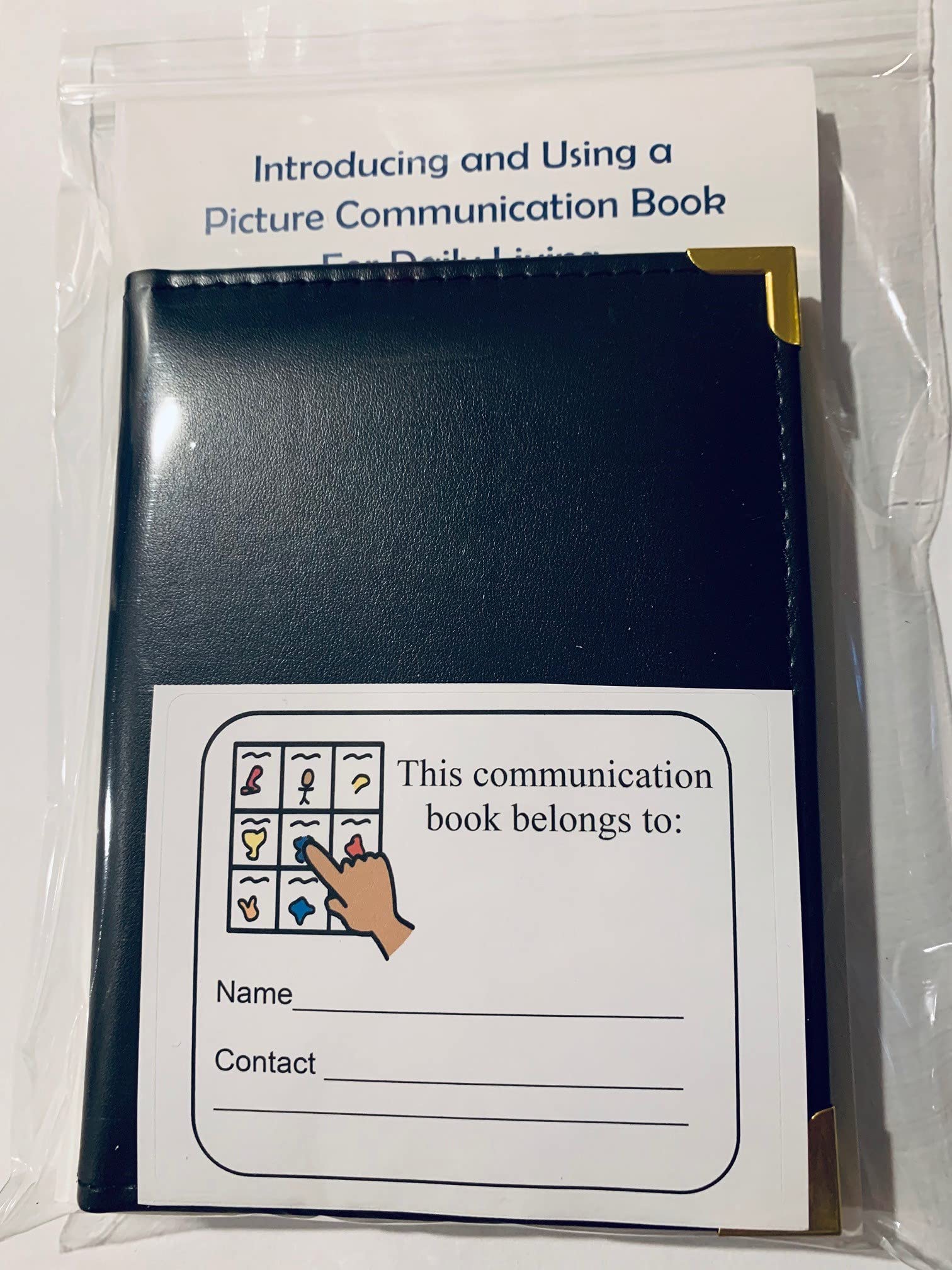 Say it with Symbols Adult Picture Communication Boards Kit, Compact