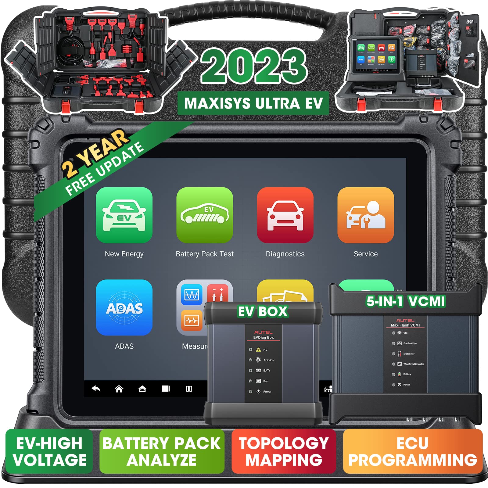 Buy Autel MaxiSys Ultra EV Scanner UltraEV, 2023 HighVoltage System
