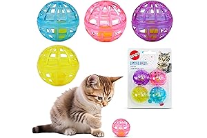 Ethical Products Interactive Cat Toys - Classic Cat Toys Balls Mice Catnip