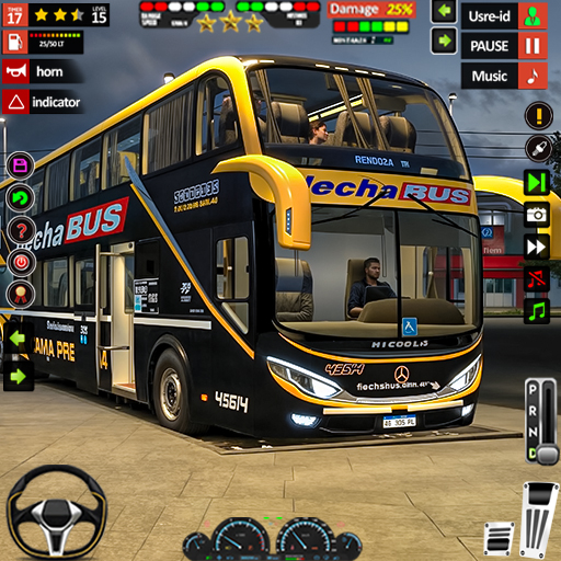 Crazy Bus Driver City Ride Adventure