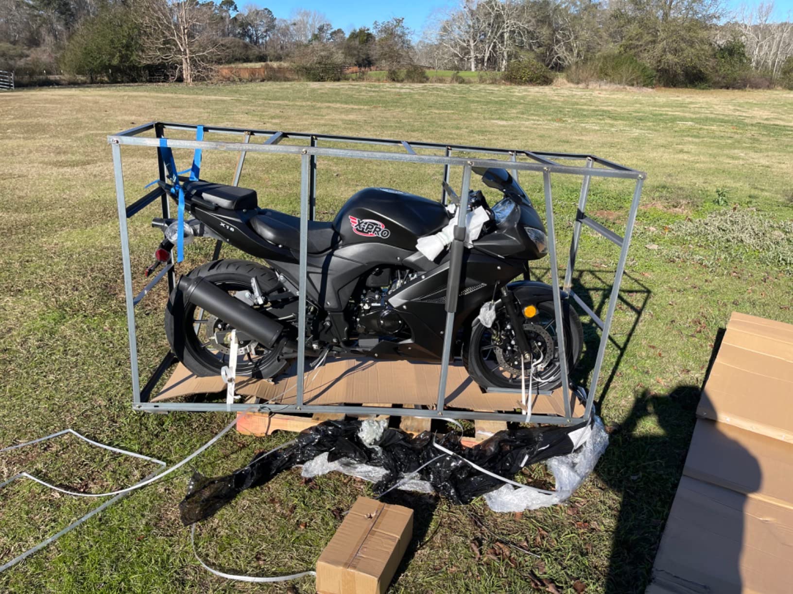 x pro 125cc motorcycle amazon