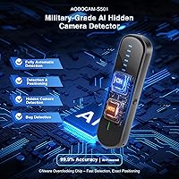Vista 3 de Detector de Cámara Oculta Antiespía con 99% de Precisión, Encuentra Rastreadores GPS y Dispositivos de Escucha, Protector de Privacidad Portátil