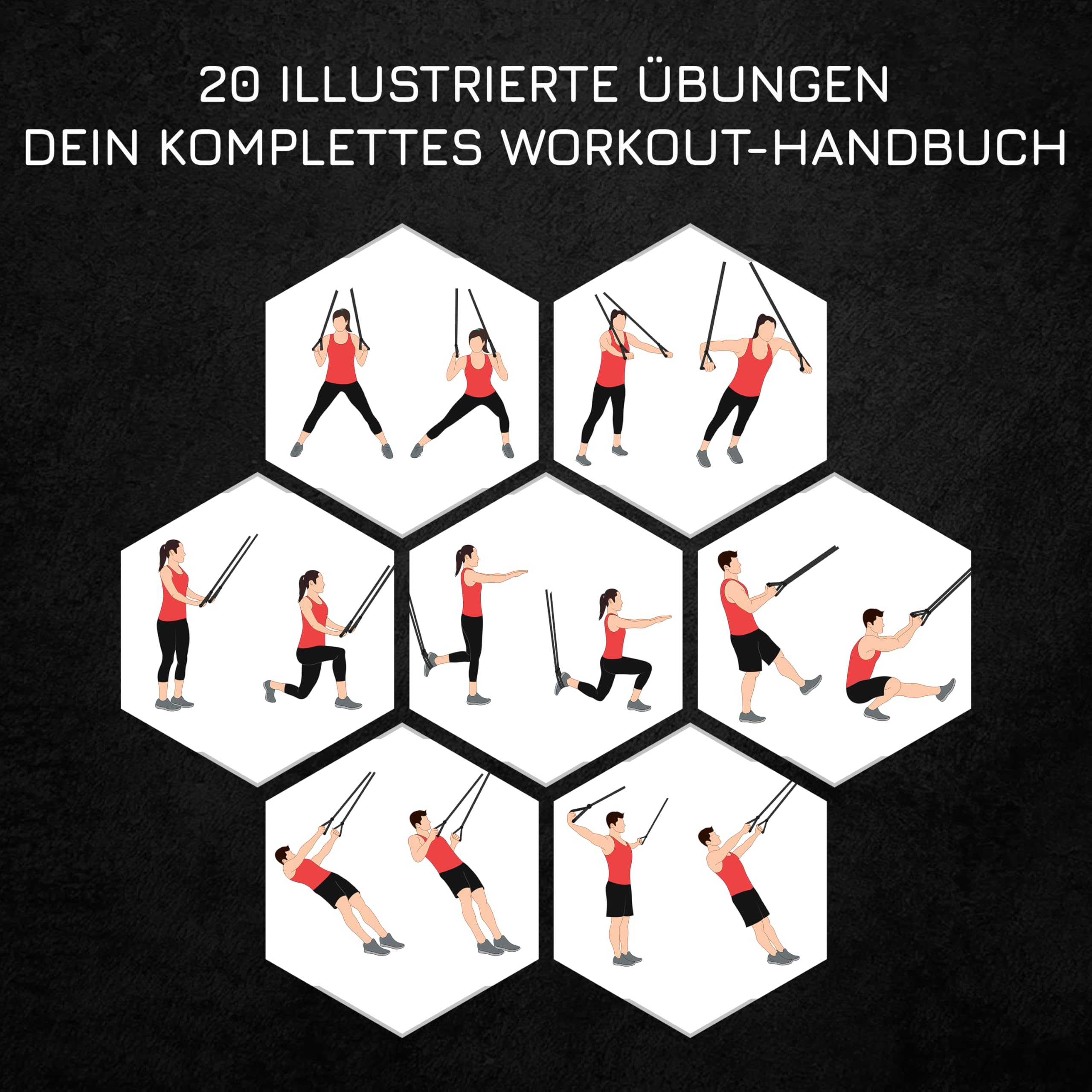 Breaking Limits Schlingentrainer für Zuhause – Sling Trainer für Krafttraining - Krafttraining Geräte – Slingtrainer Bänder für Ganzkörpertraining – Outdoor Fitness Gym Training – Suspension Trainer