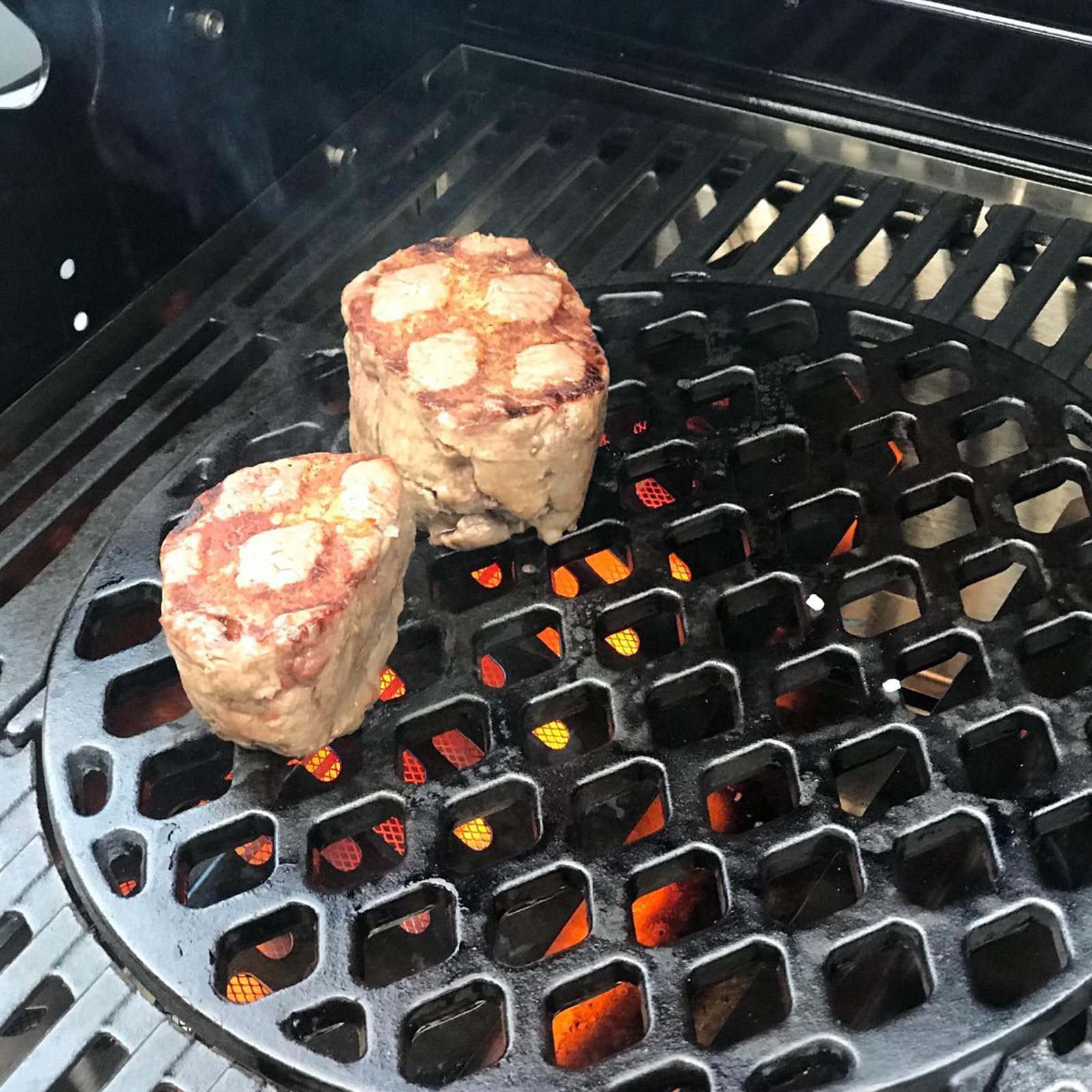 WELL GRILL Switch Grid Sear Grate für Webe Gourmet BBQ System, Ø 30CM Rund Grillrost Ersatzteile für Ender Boston, Monroe Pro, Chicago, Hyde, Kansas, Brooklyn Next Gasgrills