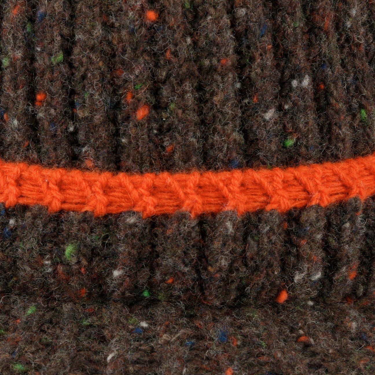 Stetson Deer Beanie Schirmmütze Rippstrick meliert Made in Italy Unisex Herbst Winter