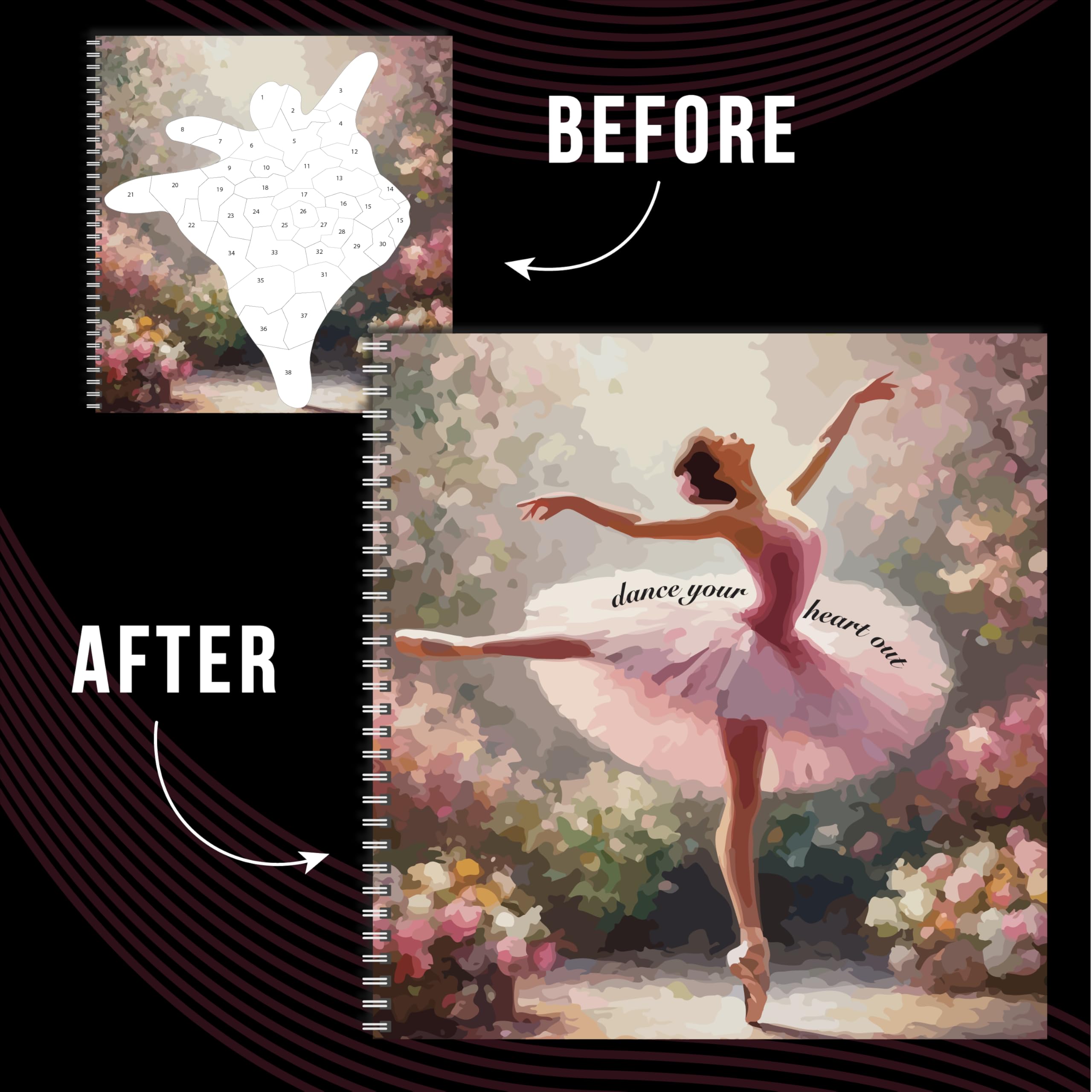 Sticker by Number Book - Relax & Create -5