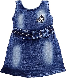 baby denim frock
