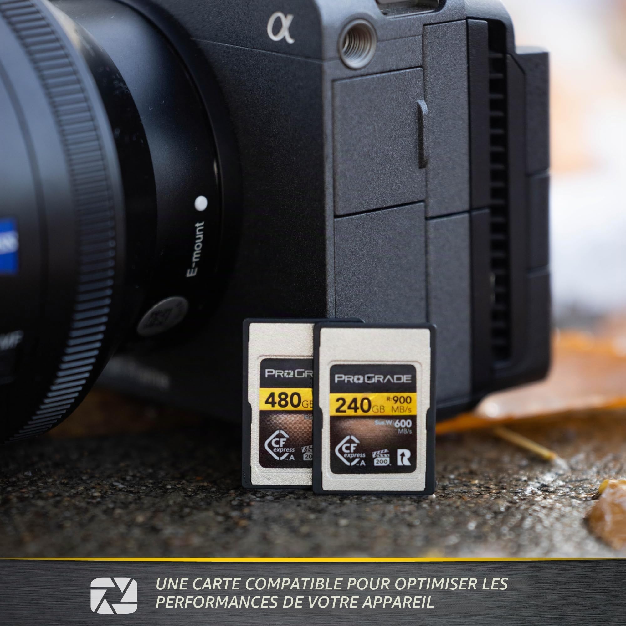 ProGrade Digital CFexpress™ 2.0 Carte mémoire Type A (240 Go) Doré