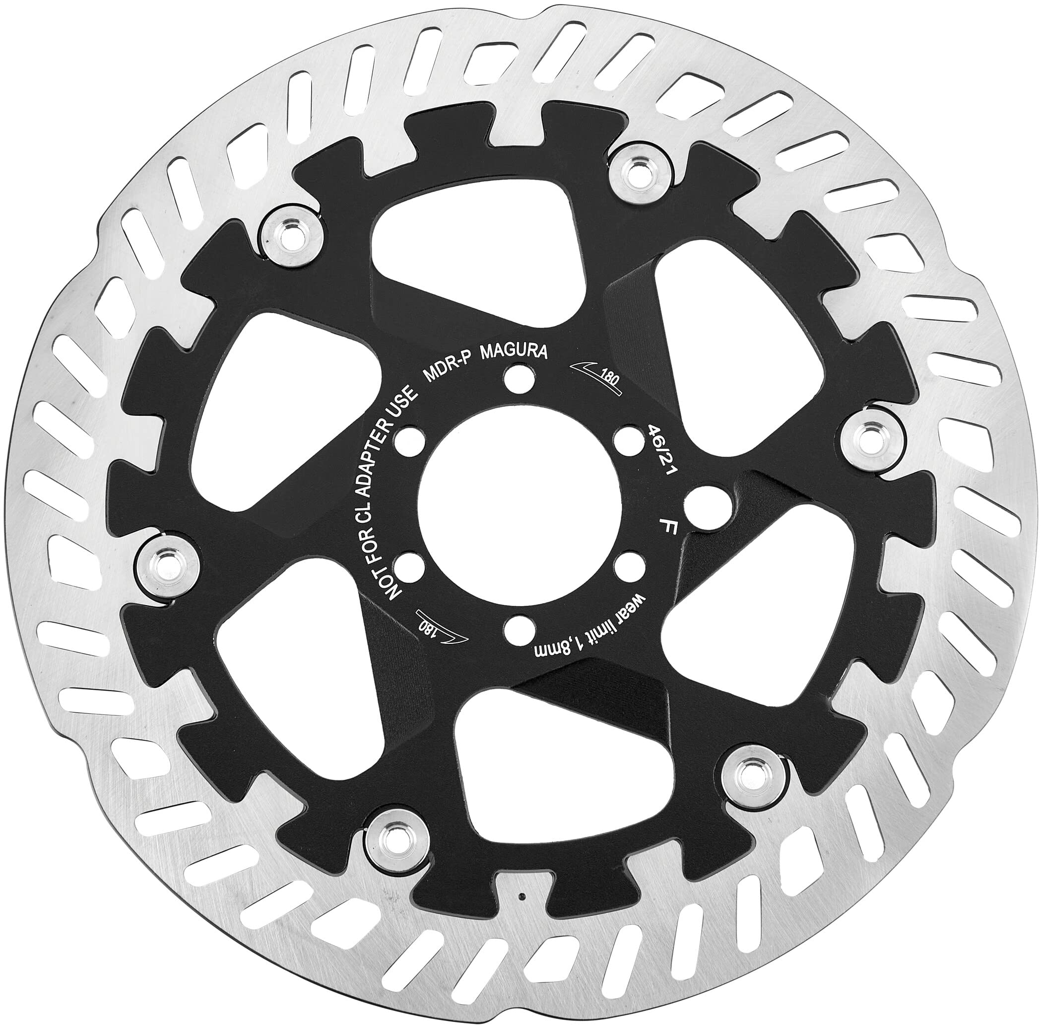 Magura MT eSTOP Optimized Kit mit 7.S MDR-P 6-Loch Ø180mm Bremsscheibe und Bremsbeläge 2022 Bremsscheiben