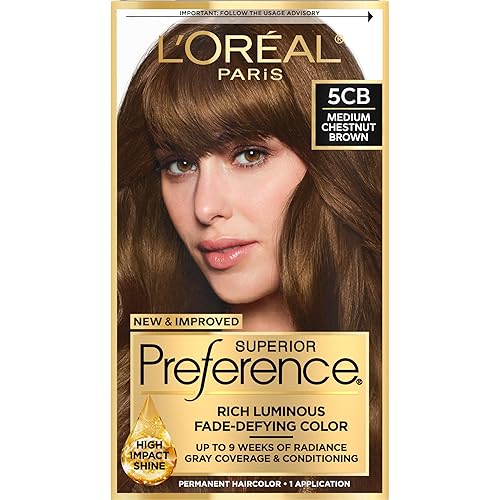 L'Oreal Paris Superior Preference Luminous Fade-Defying Permanent Hair Color, Hair