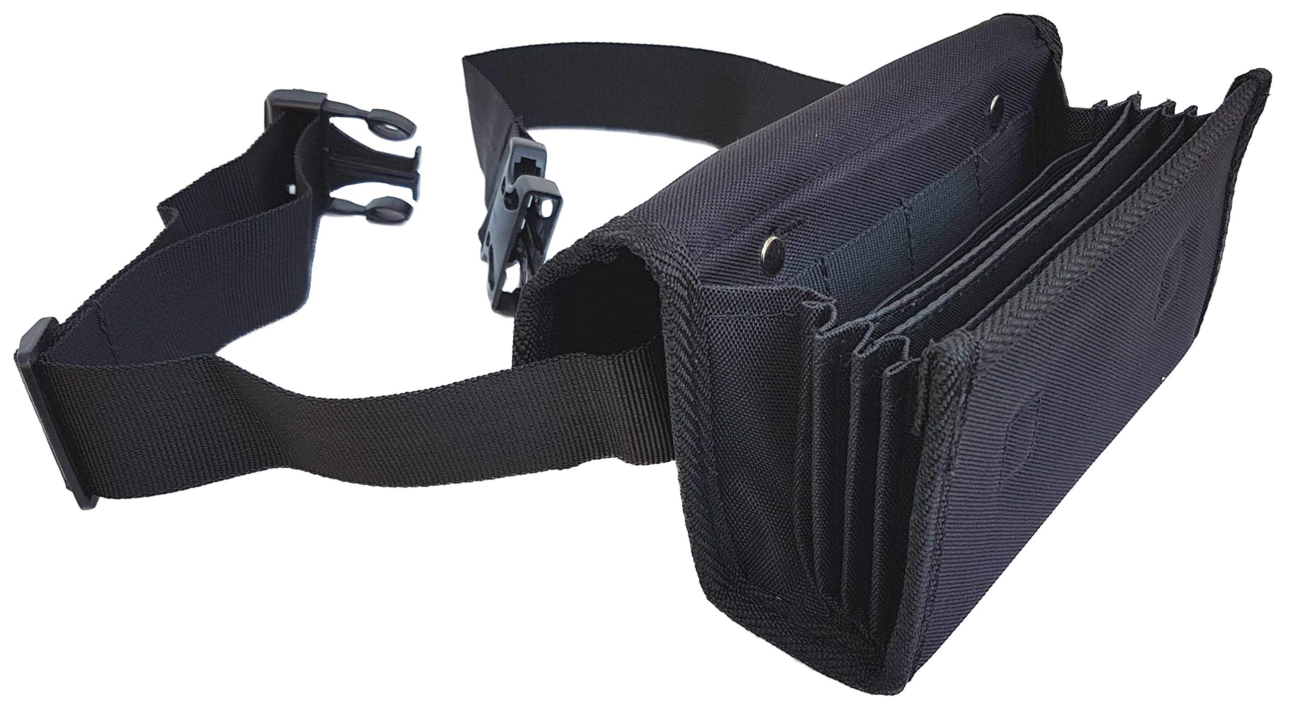 Sacoche Banane Serveur en Toile Tissu Polyester, Vendue sans monnayeur, Fermeture par Aimants, idéale pour Serveurs, Serveuses, Bars, Brasseries, Pubs, Restaurants, Forains