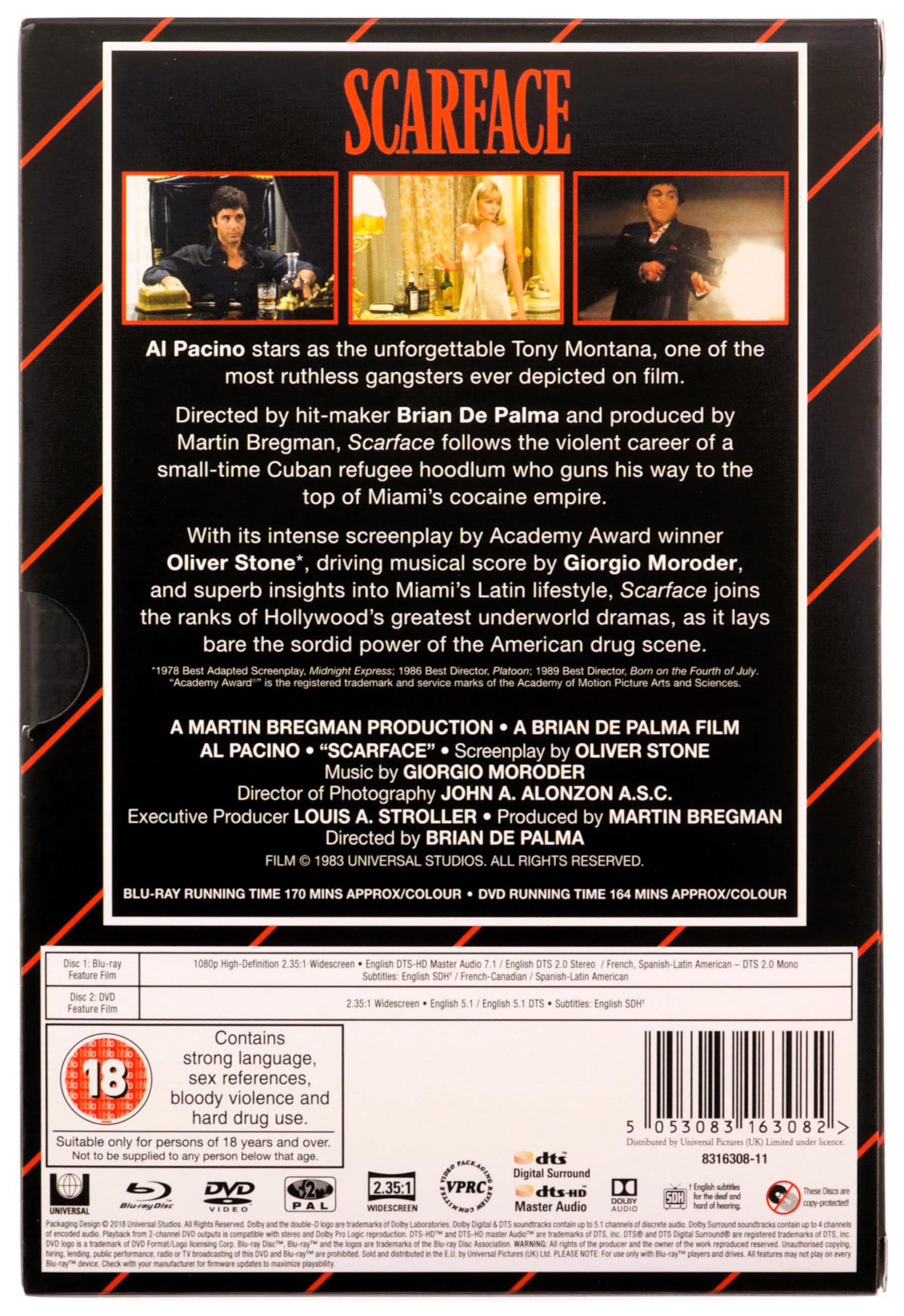 Blu-ray ブルーレイ 11枚セット スカーフェイス 他 Amazon.co.jp: SCARFACE (BLU-RAY AND DVD) RETRO VHS STYLE