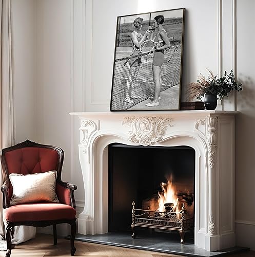 Miniatura 4 de Poster Master Póster de monjas fumadoras, impresión de cigarrillos iluminados, arte de fotografía, arte en blanco y negro, regalo para hombres y