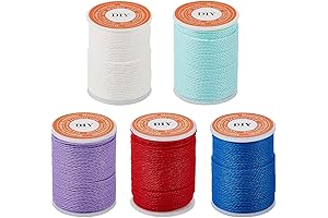 SUNNYCLUE 5 Colors Matte String Cord
