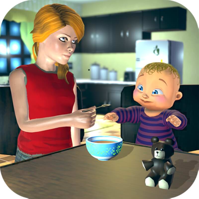 Игра мама и малыш. Mother simulator. Игры с мамой. Игра симулятор мамы. Мама играет мод.
