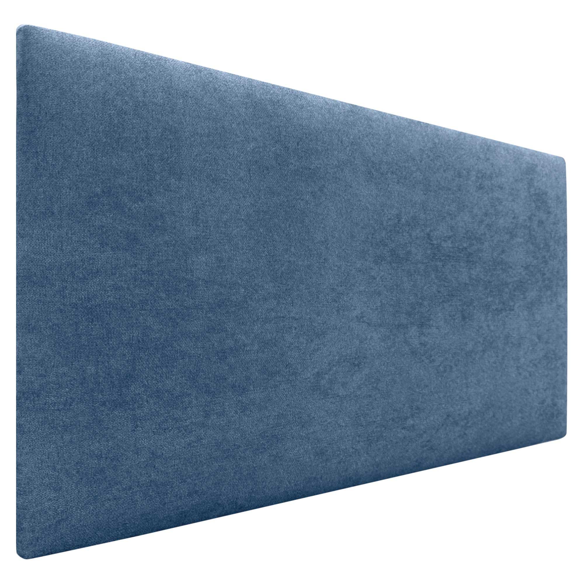 DHOME Testata in similpelle o tessuto AQUALINE Testata imbottita liscia Testata letto di lusso (Similpelle Bianco, 95cm (Lits 70/80/90
