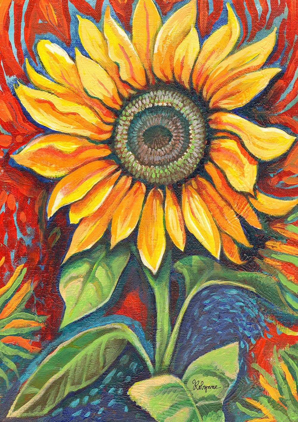 Toland Home Garden 1012498 Summers Delight Flower Flag 28x40 Inch Double Sided Flower Garden Flag for Outdoor House Flag Yard Decoration