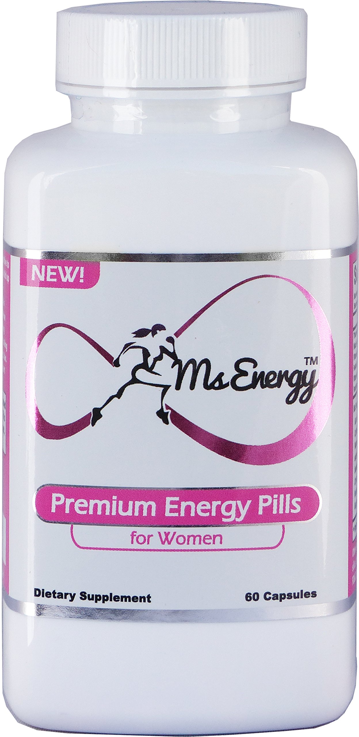 Ms EnergyPremium Energy Pills for Women 60 Capsules