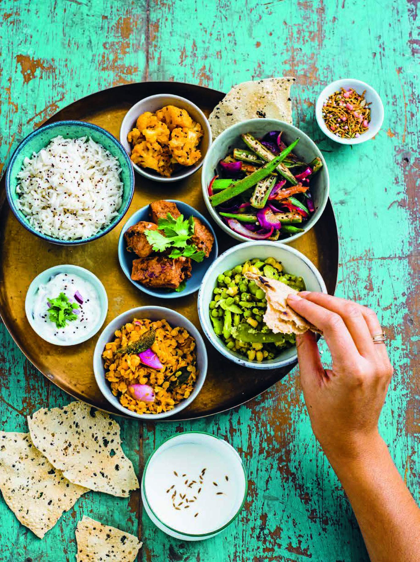 Le grand livre de la cuisine indienne