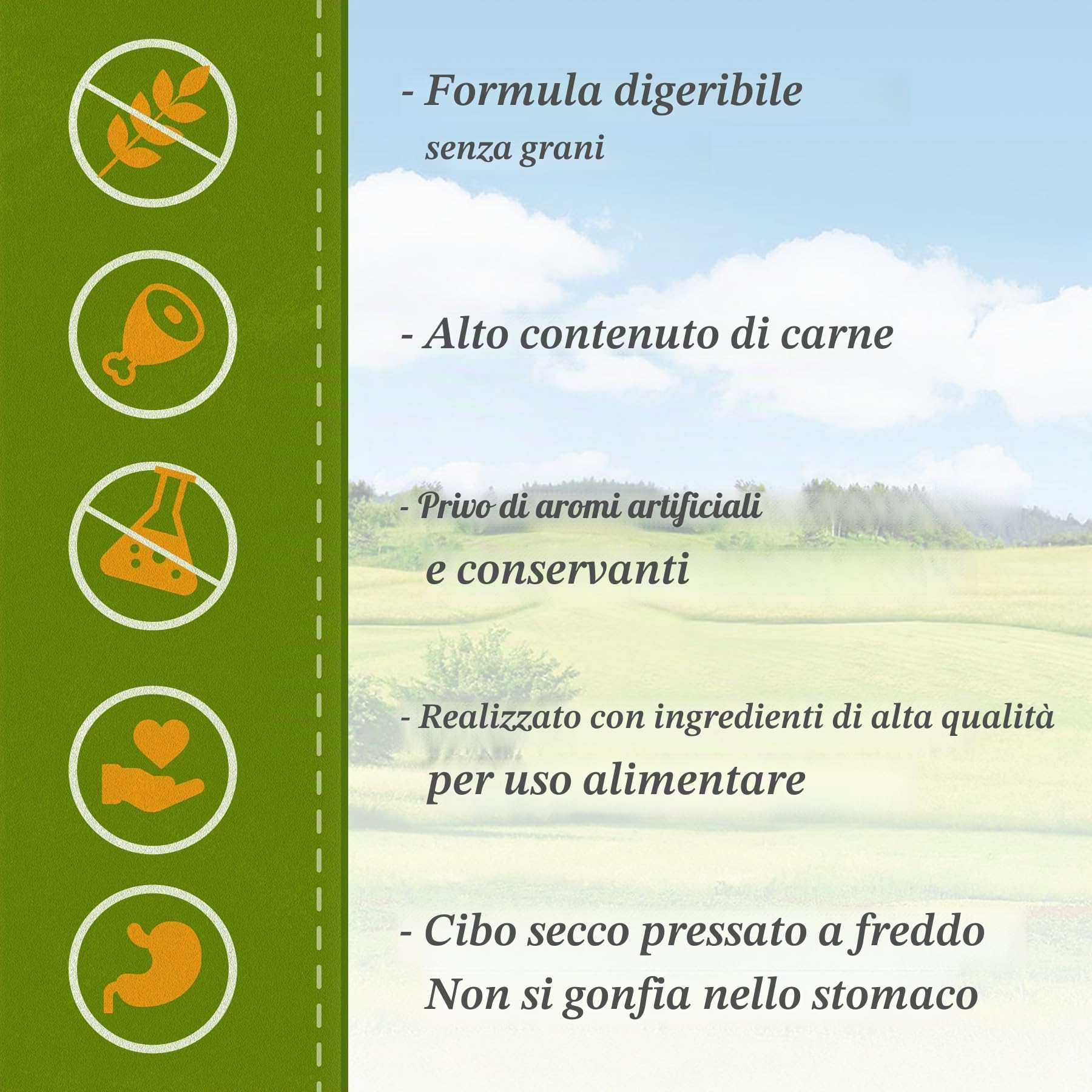 Bellfor Wildsee-Schmaus Mangime Secco per Cani Sensibili - Anatra Fresca, Senza Cereali né Conservanti Artificiali, Ricco di Omega-3, 10 kg