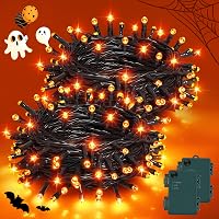 Gcstnn Catena Luminosa Halloween, 2 Pezzi