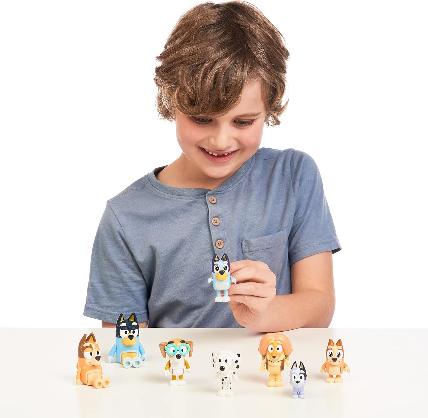 Bluey Heeler Family Figure Pack