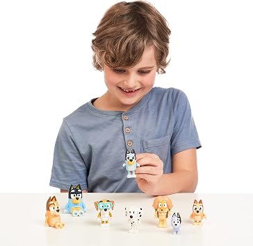 Bluey Heeler Family Figure Pack
