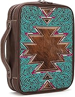 Vista 9 de Montana West - Fundas bordadas estilo occidental para la Biblia para mujeres y hombres, bolsa para llevar libros, bolsa de la iglesia, protector