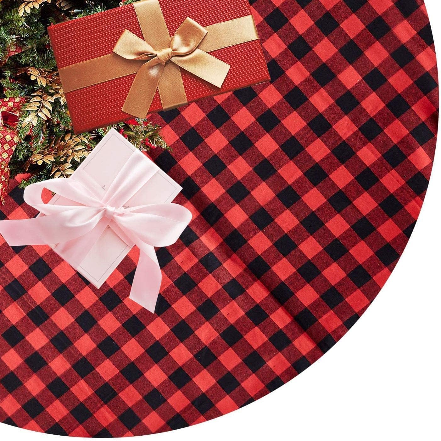 gingham tree skirt