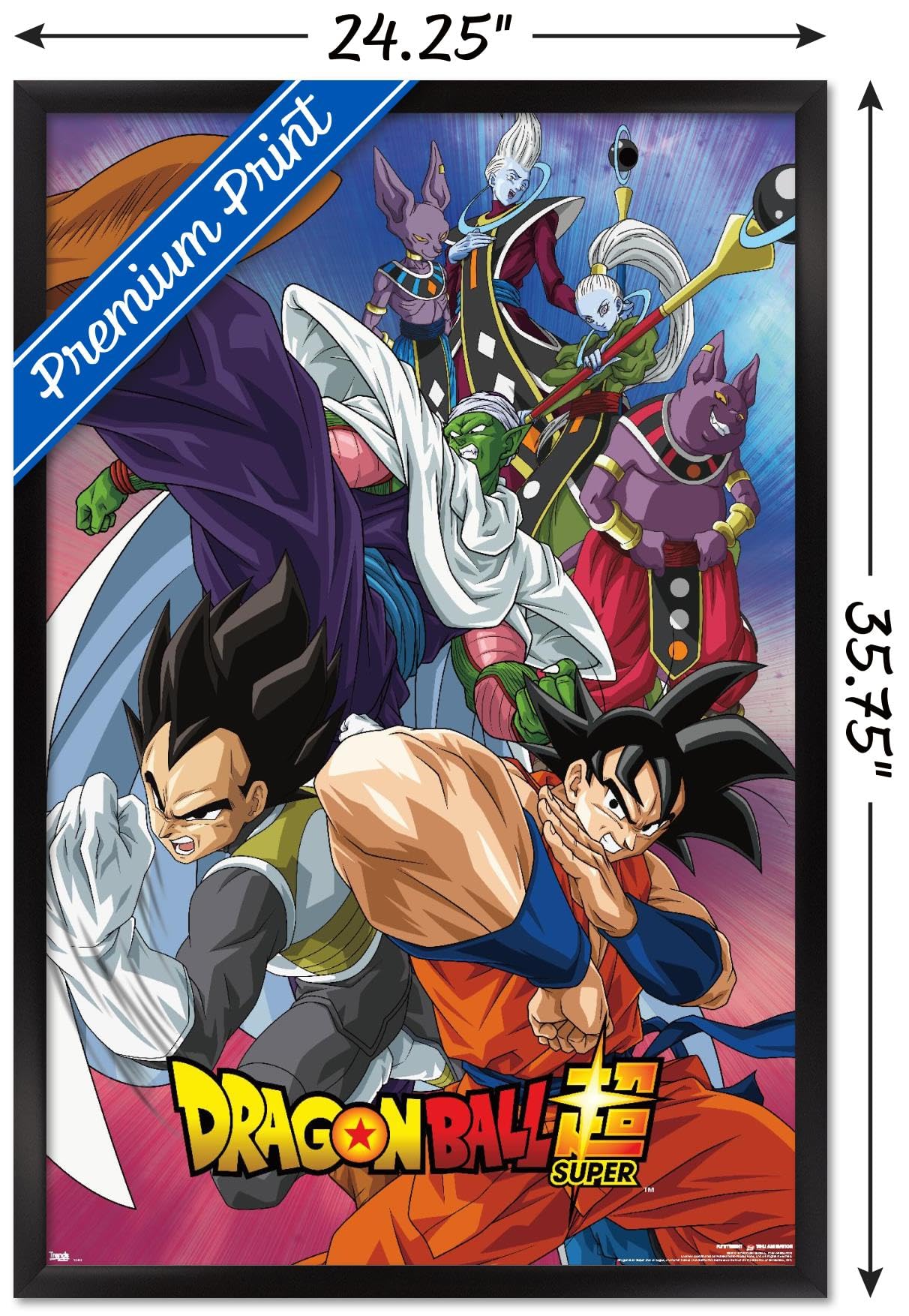 Amazon.co.jp: トレンド国際ドラゴンボールsuper-groupフレーム入り