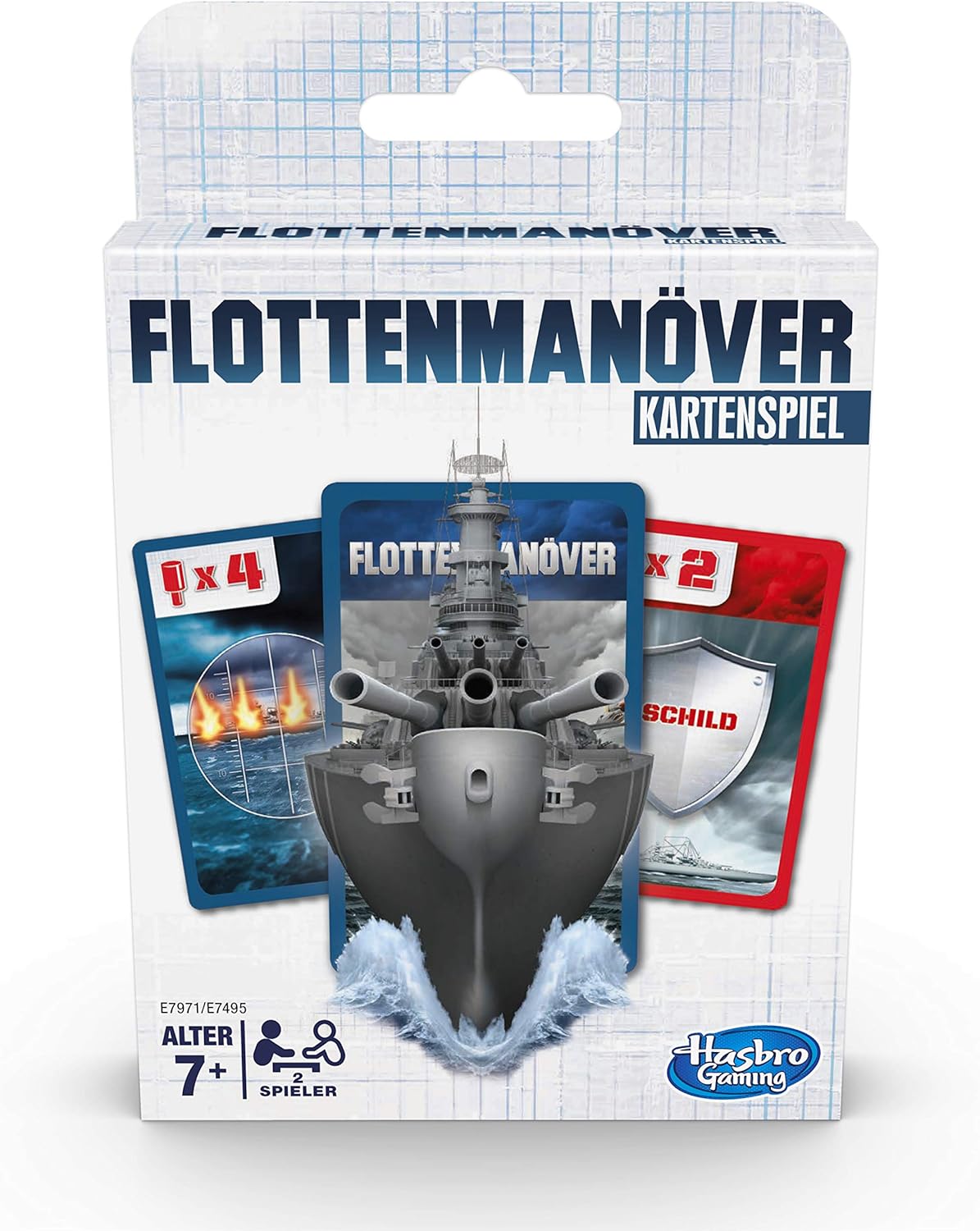 Hasbro Gaming E7971GC0 Fleet Manoeuvre Card Game for Children Aged 7 and Above Strategy Game for 2 Players - Image 4