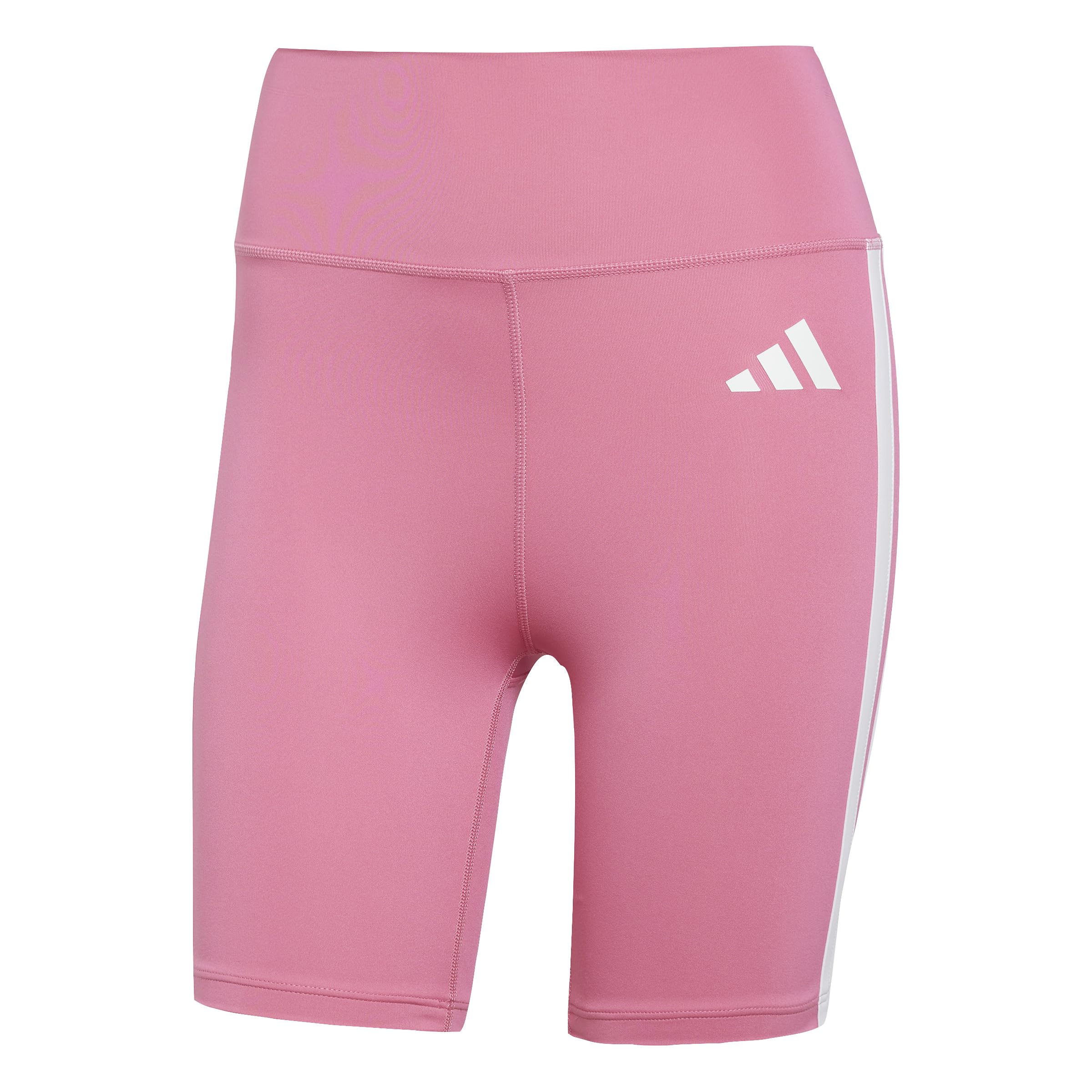 adidas Female Optime Essentials 3Stripes Short Leggings XXS 7 Inch