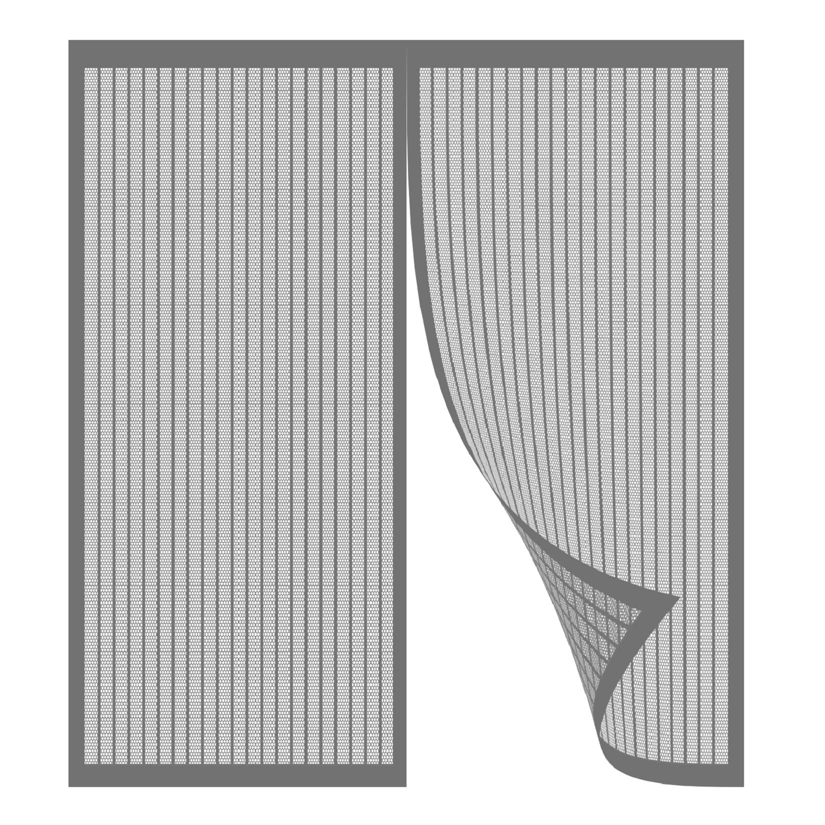 Moustiquaire de porte 160x270 cm anti moustique pour l'été