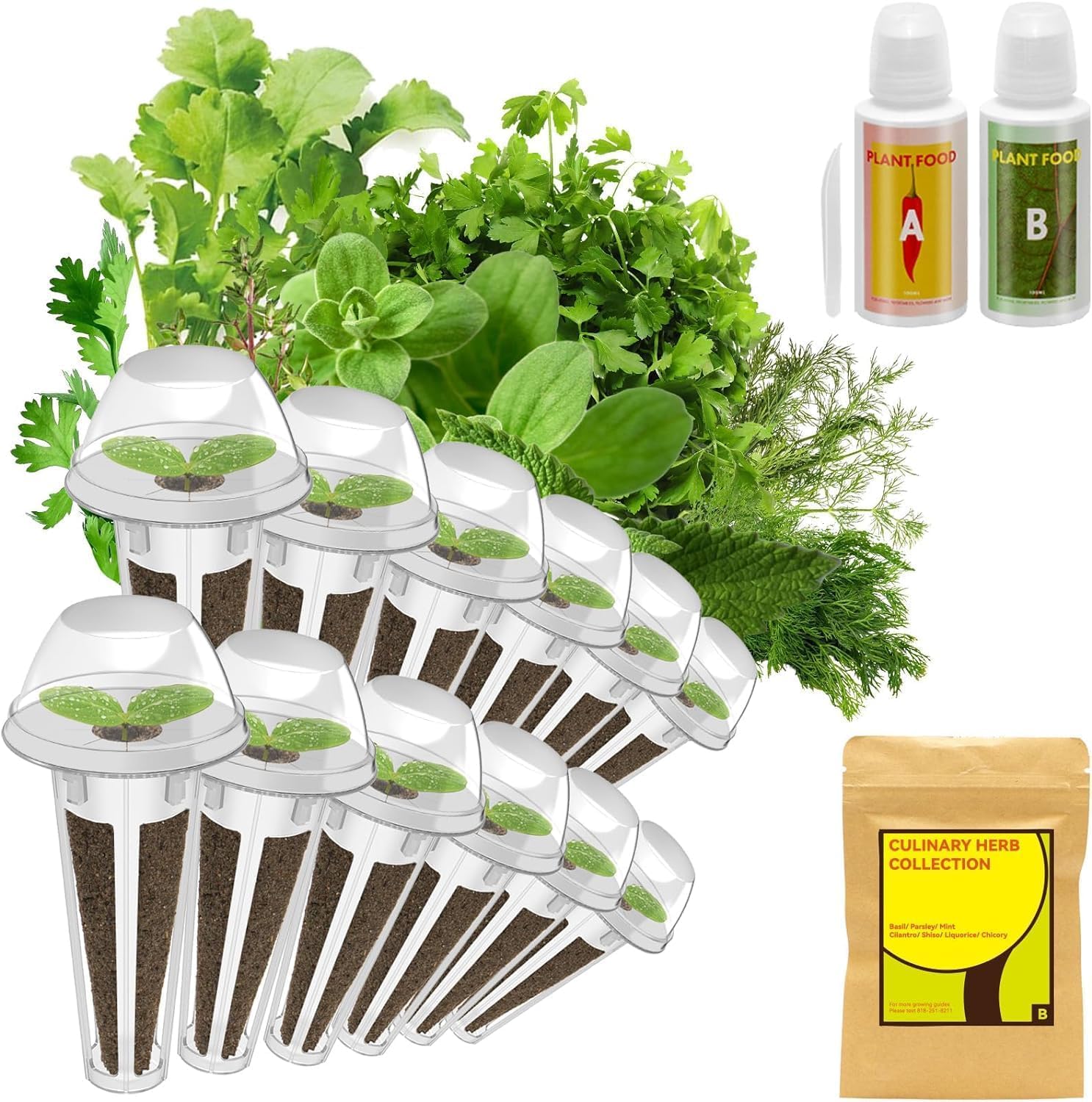inbloom 12-Pod Herb Seed Pod Kit