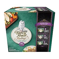 Purina Fancy Feast Medleys Poultry Collection Wet Cat Food Variety Pack - (Pack of 30) 3 oz. Cans