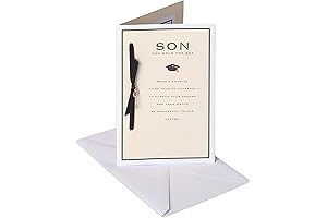 Inspiring Graduation Card to Celebrate Your Son's Success
