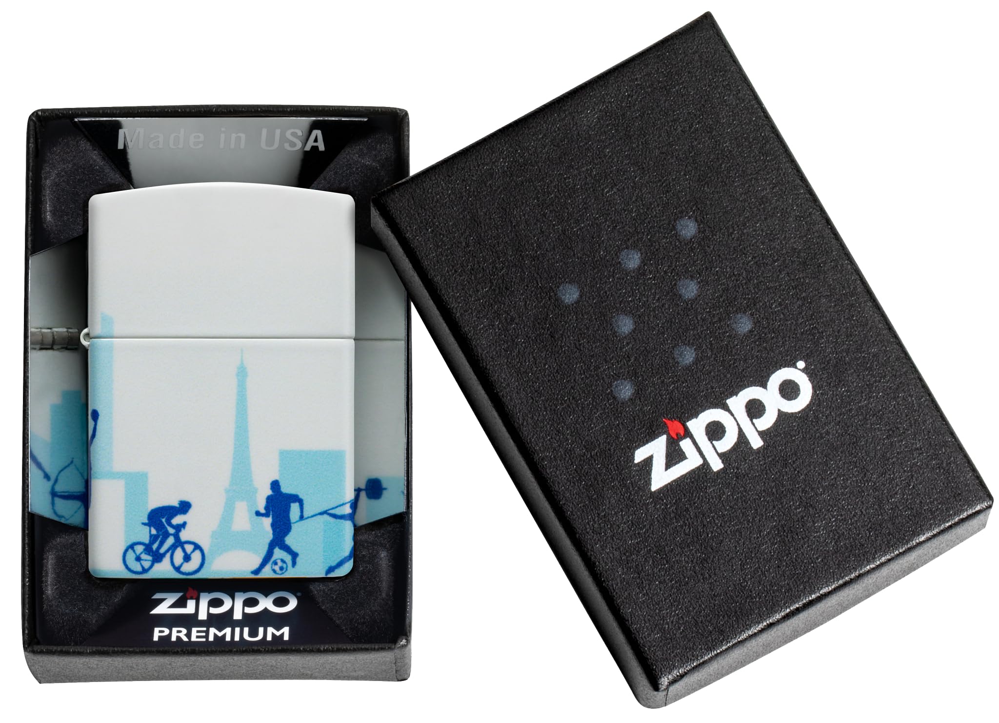 Zippo Sturmfeuerzeug 540° Nachfüllbar Wiederverwendbar Windfest Made in USA