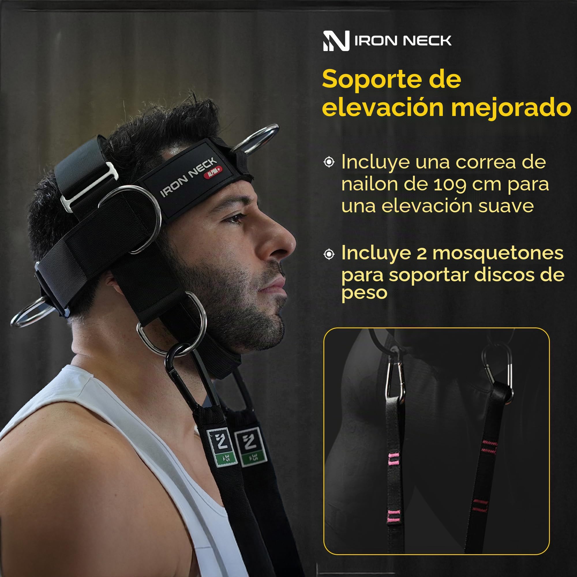 Iron Neck Alpha Harness Plus
