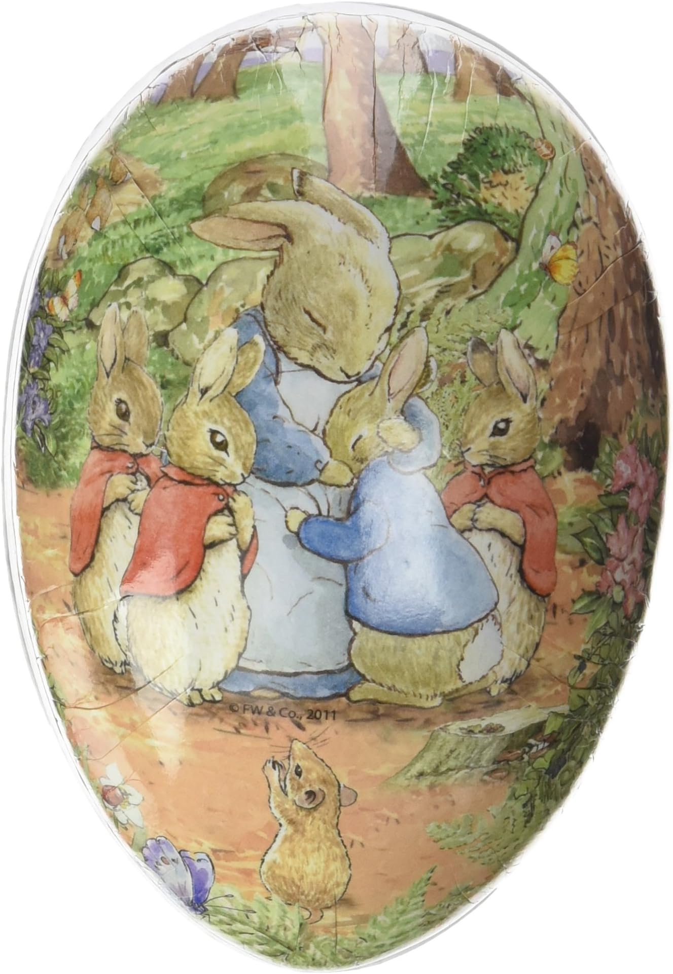 David Westnedge Beatrix Potter Cardboard Easter Eggs 12 cm (Pack of 4)